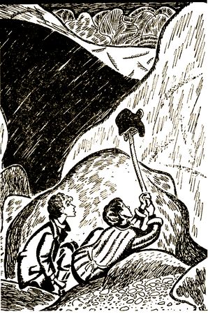 Василий Клёпов - Тайна Золотой долины. Четверо из России [Издание 1968 г.]