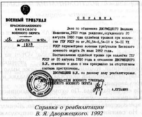 Яков Гройсман, Рива Левите - Вацлав Дворжецкий - династия